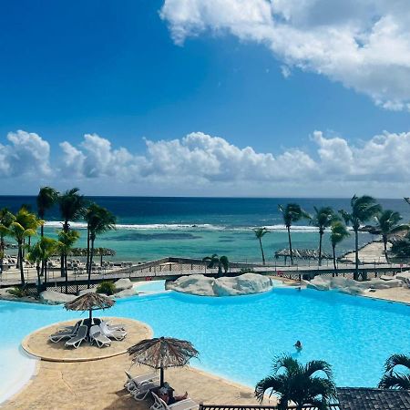 Studio Vue Mer Piscine Plage Kaz Punch Manganao Chez Julie サン・フランソワ エクステリア 写真
