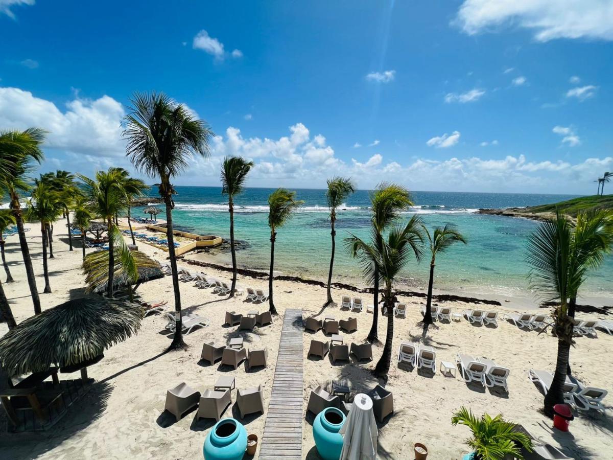 Studio Vue Mer Piscine Plage Kaz Punch Manganao Chez Julie サン・フランソワ エクステリア 写真
