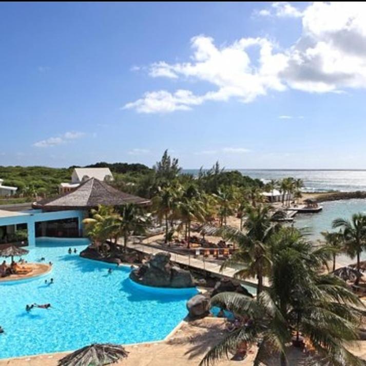 Studio Vue Mer Piscine Plage Kaz Punch Manganao Chez Julie サン・フランソワ エクステリア 写真